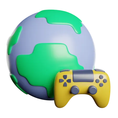 Online Game  3D Icon