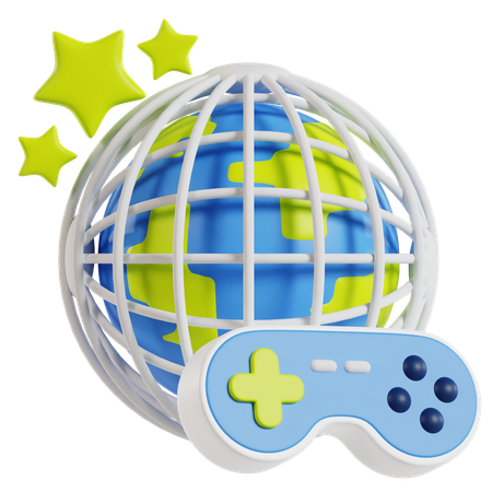 Online Game  3D Icon