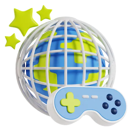 Online Game  3D Icon