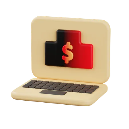 Online-Geld  3D Icon