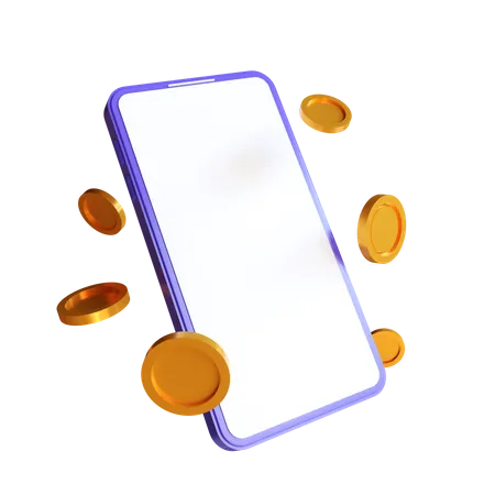 Online-Geld  3D Icon