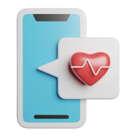 Online-Gesundheit  3D Icon