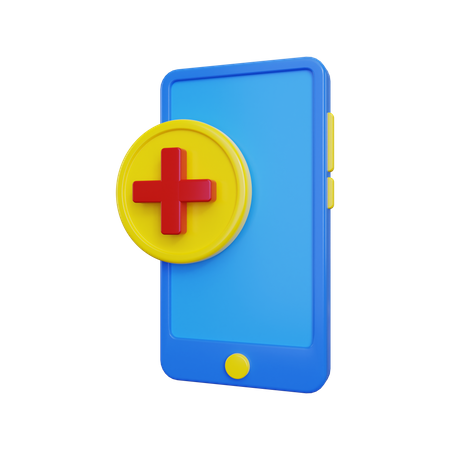 Online-Gesundheit  3D Icon