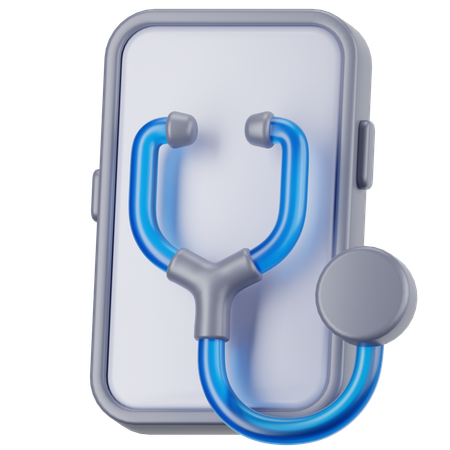 Online-Gesundheitsversorgung  3D Icon