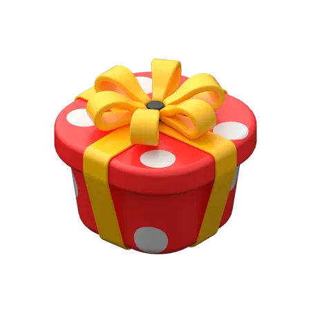 Online gift booking.  3D Icon