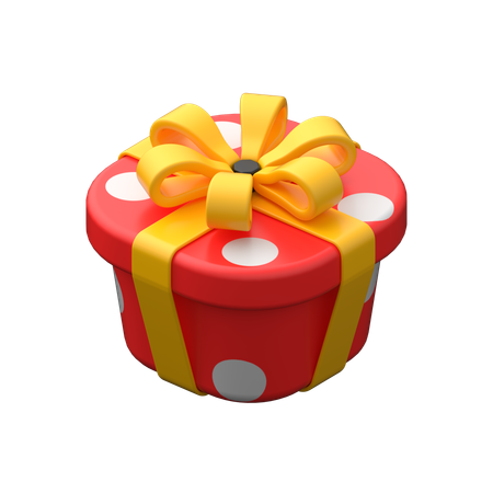 Online gift booking.  3D Icon