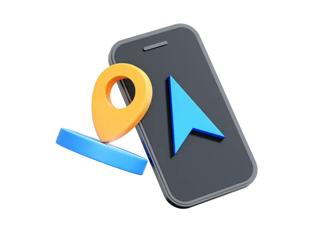 GPS on-line  3D Icon