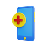 online medical app 3d logos