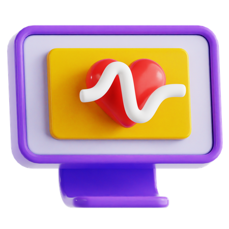 Online Healthcare  3D Icon