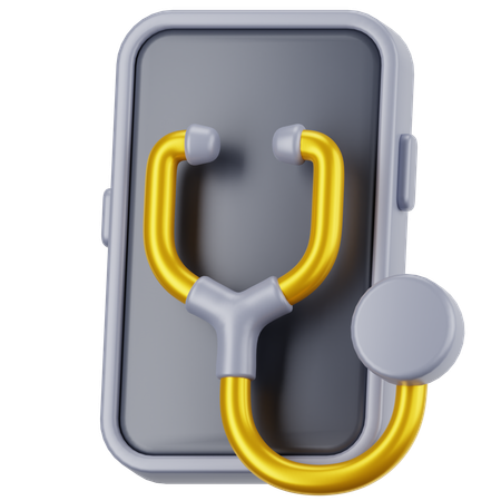 Online Healthcare  3D Icon