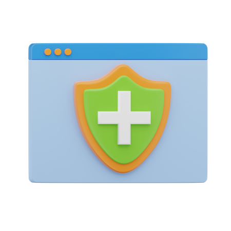 Online Healthcare  3D Icon