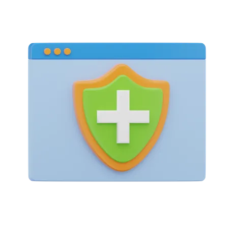 Online Healthcare 3D Icon