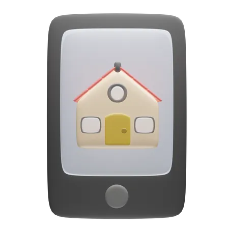 Online Home  3D Icon
