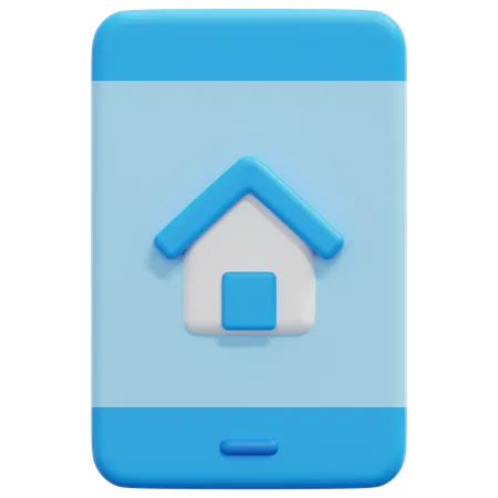 Online Home  3D Icon