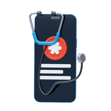 Online Hospital  3D Icon