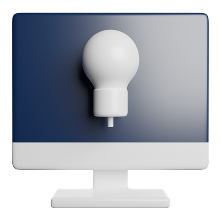 Online Idea  3D Icon