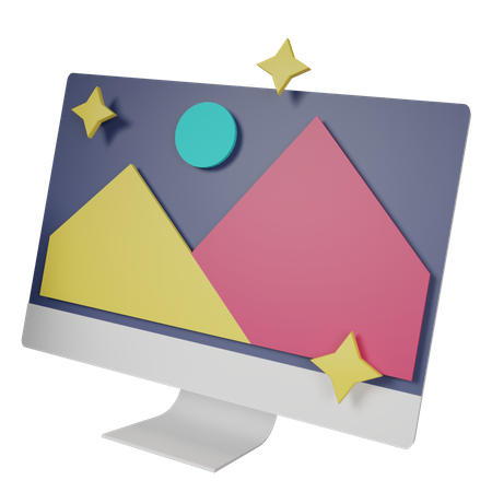 Online Image  3D Icon