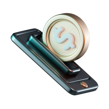 Online Investment  3D Icon
