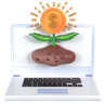 online investment emoji 3d