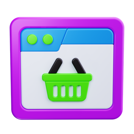 Online-Kauf  3D Icon