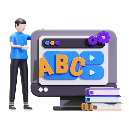 Online Kurs  3D Icon