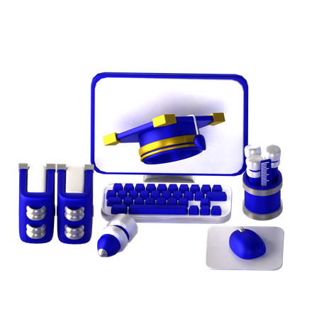 Online Kurs  3D Icon