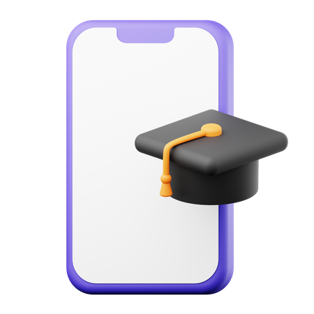 Online Learning  3D Icon