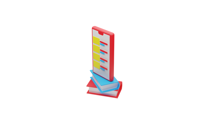 Online learning  3D Icon