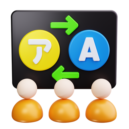 Online Learning  3D Icon