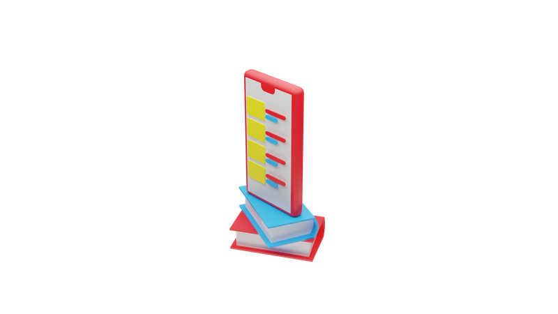 Online learning  3D Icon