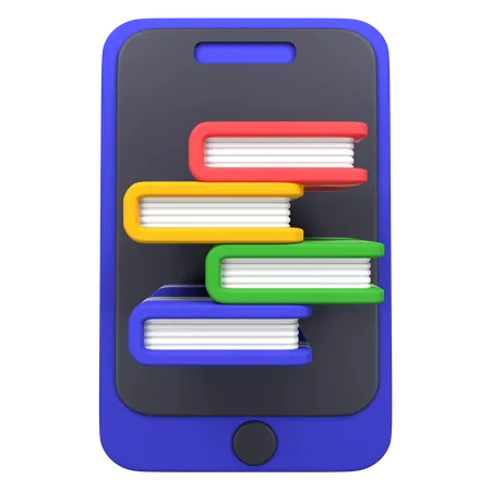 Online Library  3D Icon