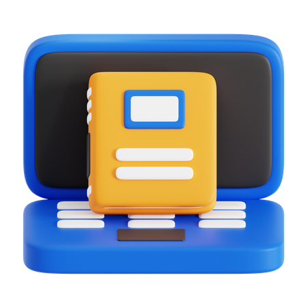 Online Library  3D Icon