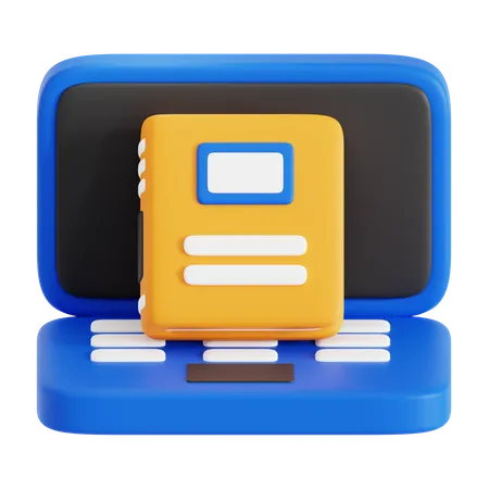 Online Library  3D Icon