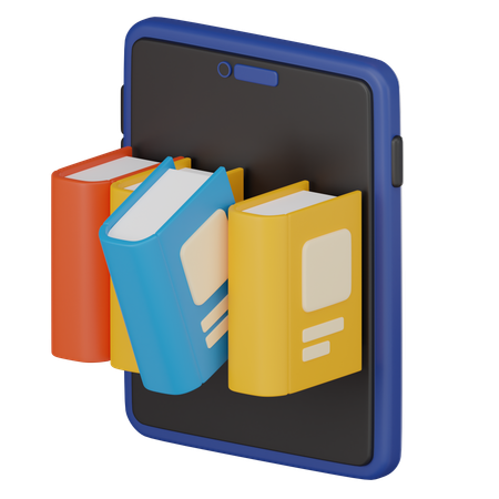 Online Library  3D Icon