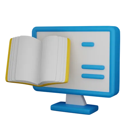 Online Library  3D Icon