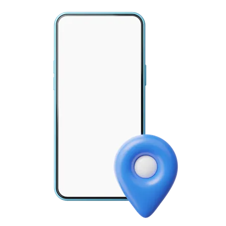 Online Location  3D Icon