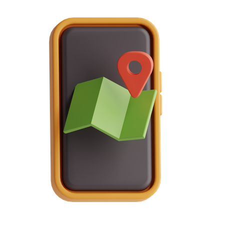 Online Map  3D Icon