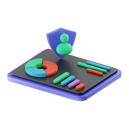 Online Marketing Analysis  3D Icon