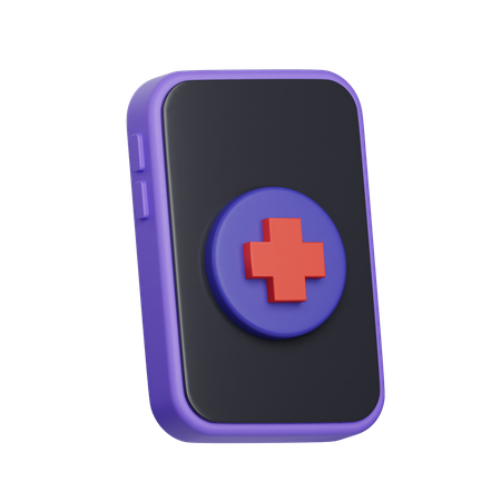 Online Medical  3D Icon