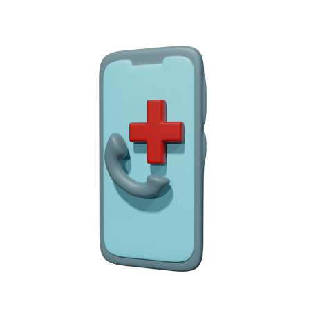 Online Medical Clinic  3D Icon