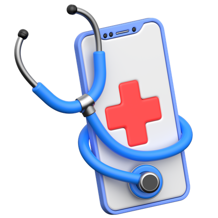 Online Medication  3D Icon