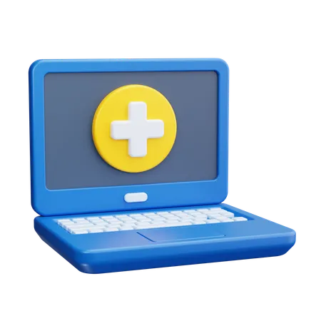 Medicina on-line  3D Icon