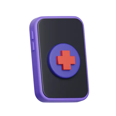 Online Medizin  3D Icon