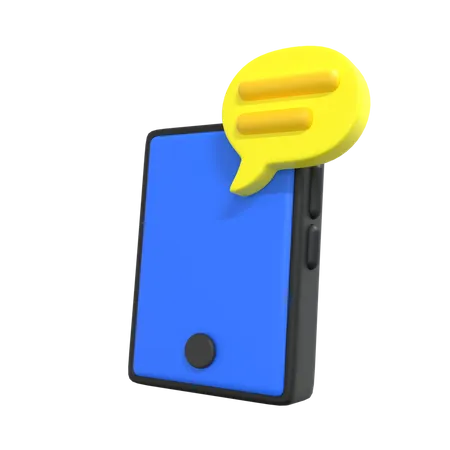 Online Message  3D Icon