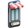 3d mobile online store emoji
