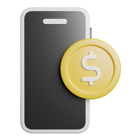 Online Money  3D Icon