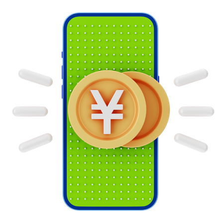 Online Money  3D Icon