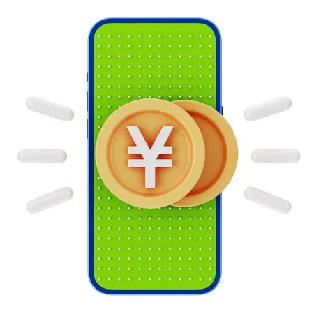 Online Money  3D Icon