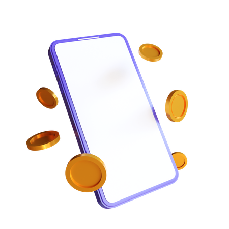 Online Money  3D Icon