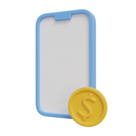 Online Money  3D Icon